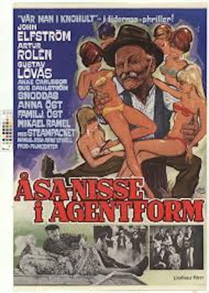 Åsa-Nisse i agentform poszter