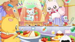 Delicious Party Precure Movie: Dreaming Children's Lunch! háttérkép