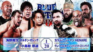 NJPW Yuji Nagata Produce Blue Justice XIX ~Aogi Futotsu~ háttérkép