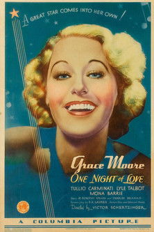 One Night of Love poszter