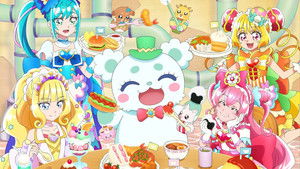 Delicious Party Precure Movie: Dreaming Children's Lunch! háttérkép