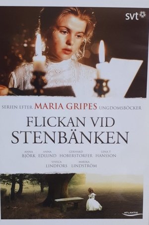 Flickan vid stenbänken poszter